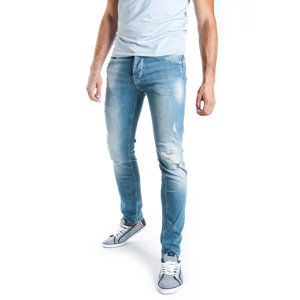 Pepe Jeans pánské světle modré džíny Spike - 36/34 (000)